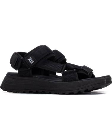 XTI SANDALIA DEPORTIVA CON CIERRE DE VELCRO 145181 NEGRO