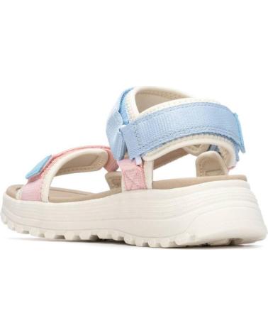 XTI SANDALIAS DEPORTIVAS CON CIERRE DE VELCRO MULTICOLORES BEIGE