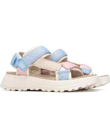 XTI SANDALIAS DEPORTIVAS CON CIERRE DE VELCRO MULTICOLORES BEIGE