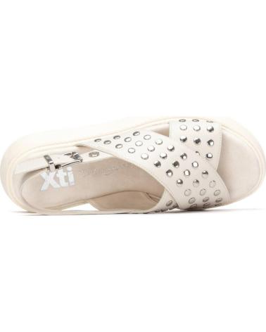 XTI SANDALIA XTI 145239 CON TIRAS CRUZADAS Y PLATAFORMA HIELO