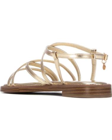 XTI SANDALIA PLANA TIRAS ENTRELAZADAS XTI 145302 ORO