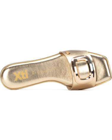 XTI SANDALIA PLANA XTI 145382 METÁLICA ORO