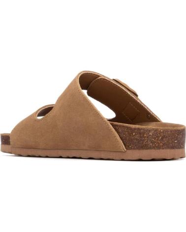 XTI SANDALIA XTI 145384 CON DOBLE HEBILLA CAMEL