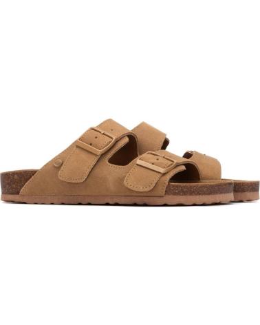 XTI SANDALIA XTI 145384 CON DOBLE HEBILLA CAMEL
