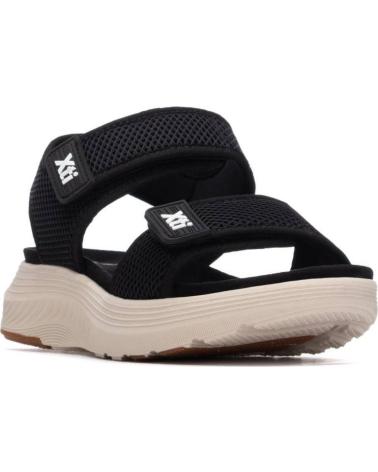 XTI SANDALIA DEPORTIVA CON CIERRE DE VELCRO XTI 145401 NEGRO