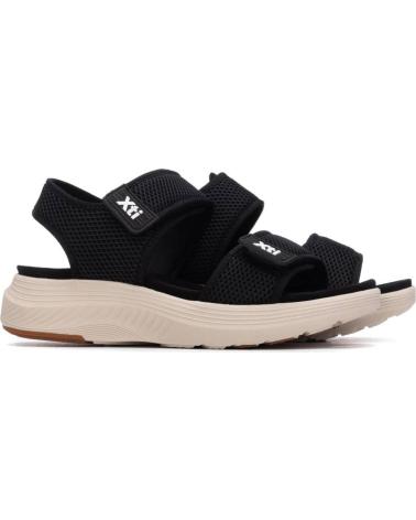 XTI SANDALIA DEPORTIVA CON CIERRE DE VELCRO XTI 145401 NEGRO