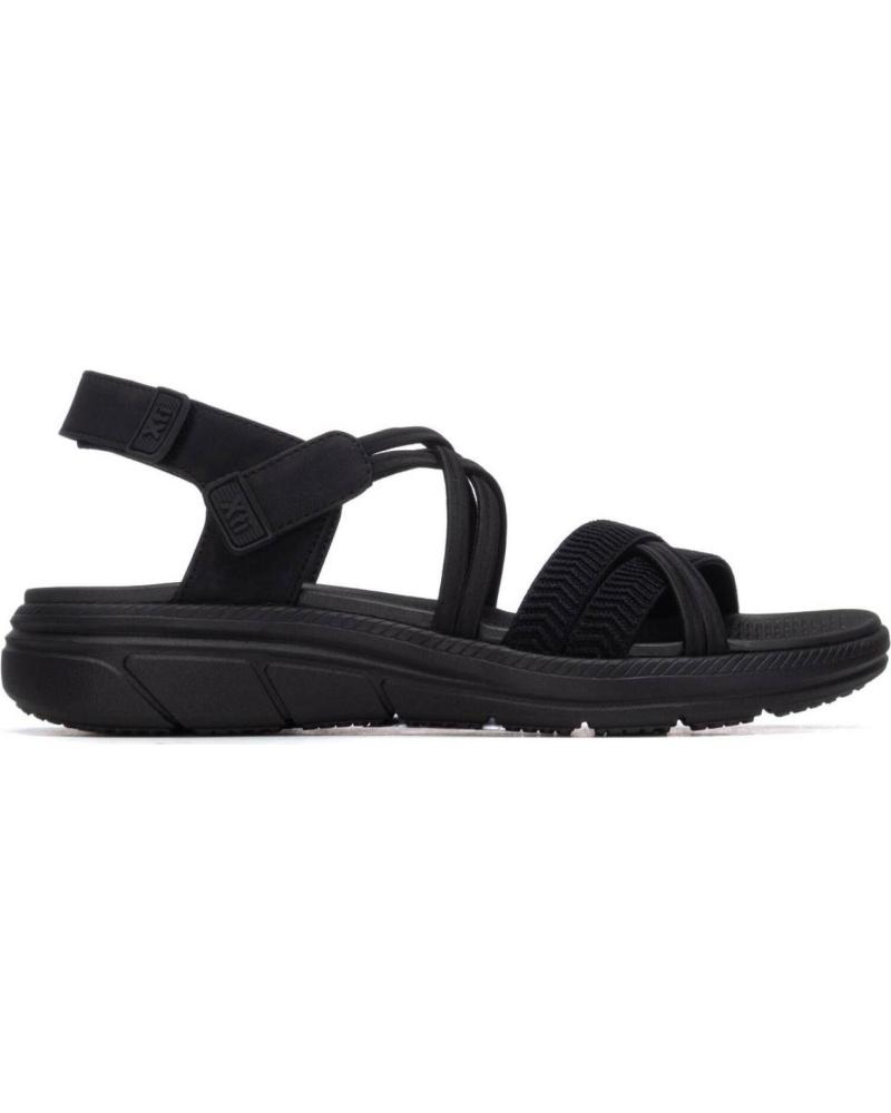 XTI SANDALIAS DEPORTIVAS CON TIRAS CRUZADAS XTI 145481 NEGRO