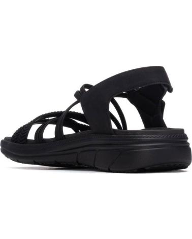 XTI SANDALIAS DEPORTIVAS CON TIRAS CRUZADAS XTI 145481 NEGRO