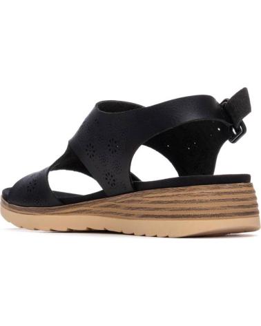 REFRESH SANDALIA REFRESH 175167 CON PLATAFORMA NEGRO