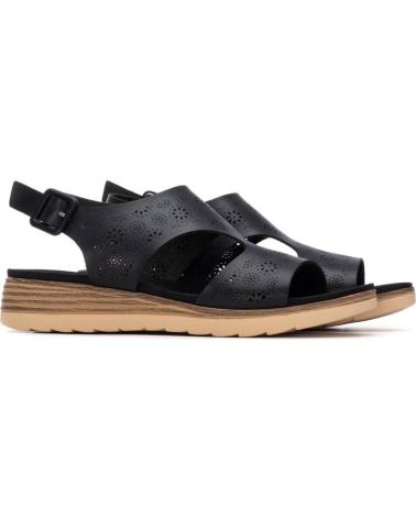 REFRESH SANDALIA REFRESH 175167 CON PLATAFORMA NEGRO