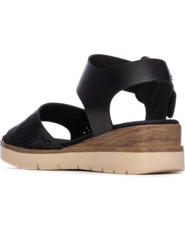 REFRESH SANDALIA PLATAFORMA CON HEBILLA 175168 NEGRO