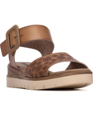 REFRESH SANDALIA REFRESH 175168 CON HEBILLA Y PLATAFORMA TAUPE