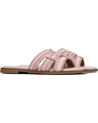REFRESH SANDALIAS PLANAS TRENZADAS REFRESH 175220 NUDE