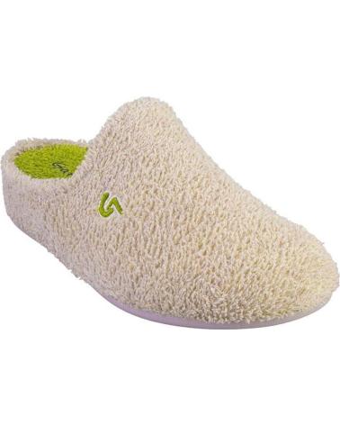 GARZON 12001 130 ZAPATILLAS DE CASA DE MUJER GRIS ARENA