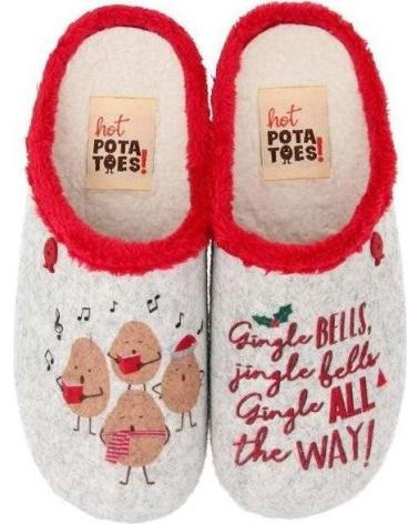 HOT POTATOES ZAPATILLAS UNISEX LANDECK 61052 BLANCO