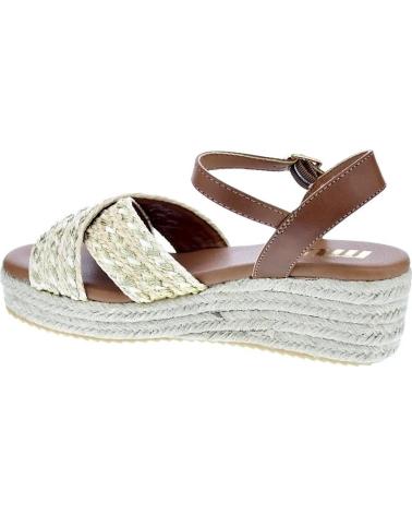 MTNG SANDALIAS LITA CON PLATAFORMA DE ESPARTO BEIGE