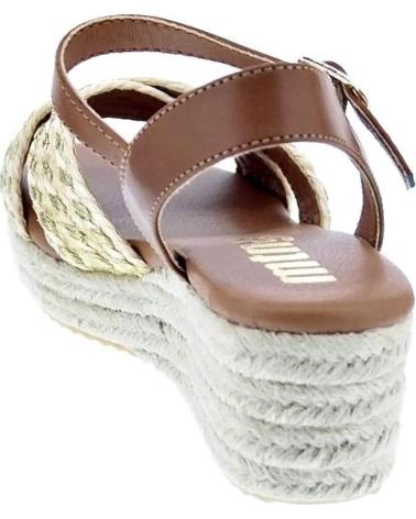 MTNG SANDALIAS LITA CON PLATAFORMA DE ESPARTO BEIGE