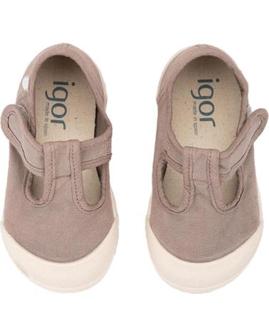 IGOR SANDALIA BAREFOOT LONA PEPITO S10332 CACAO
