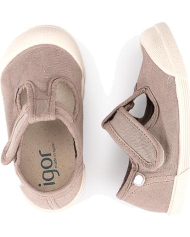 IGOR SANDALIA BAREFOOT LONA PEPITO S10332 CACAO