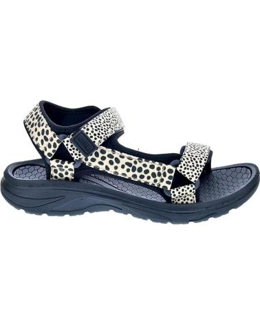 MTNG ZAPATOS ZAPATOS MUJER SANDALIAS MODELO SOLANA COLOR NEGRO