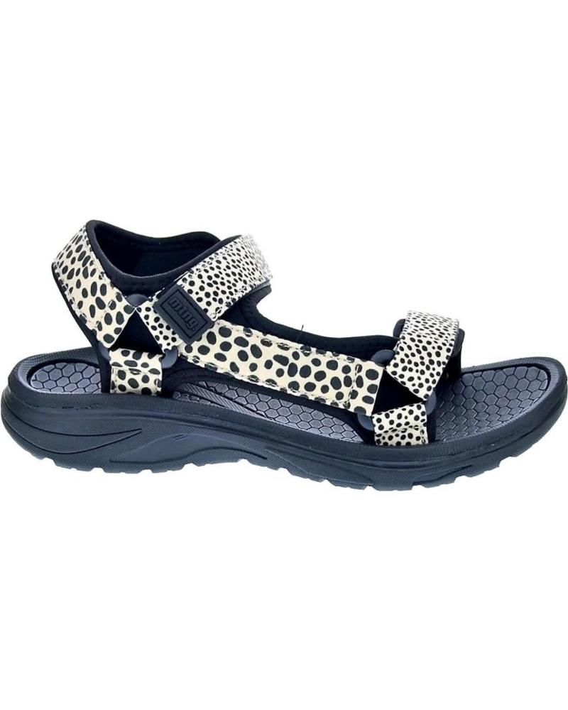 MTNG ZAPATOS ZAPATOS MUJER SANDALIAS MODELO SOLANA COLOR NEGRO