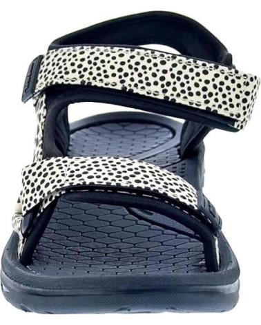 MTNG ZAPATOS ZAPATOS MUJER SANDALIAS MODELO SOLANA COLOR NEGRO