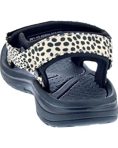 MTNG ZAPATOS ZAPATOS MUJER SANDALIAS MODELO SOLANA COLOR NEGRO