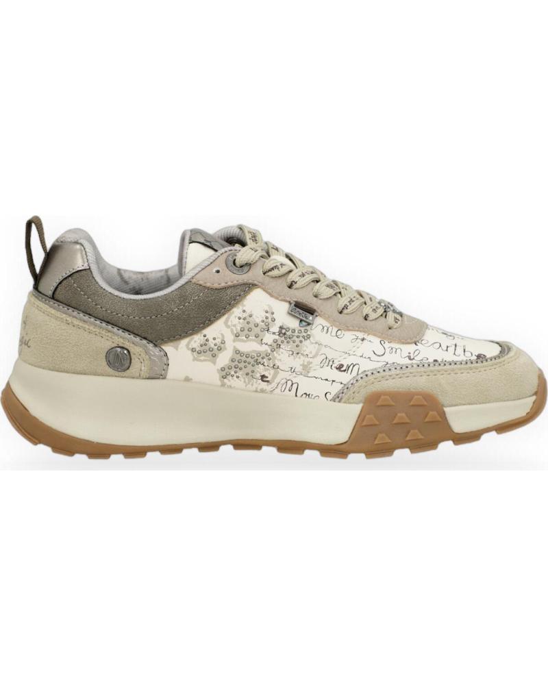BASKETS URBAINES MODÈLE 41370-675 BEIGE