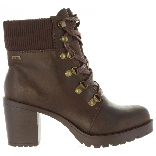 Woman Mid boots MTNG 59989  C39457 MOKA