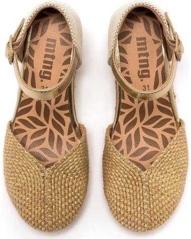 MTNG SANDALIAS MUSTANG 225-40037-C59845 EN DORADO PARA NINAS CHAMPAGNE