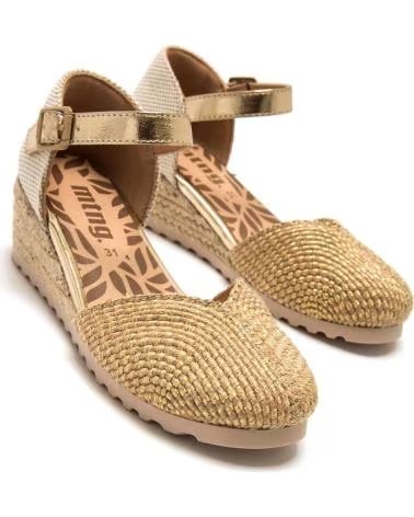 MTNG SANDALIAS MUSTANG 225-40037-C59845 EN DORADO PARA NINAS CHAMPAGNE
