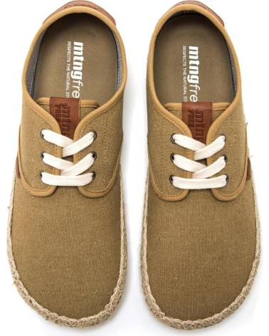 MTNG ZAPATILLA CASUAL 84844 ESTILO ALPARGATA BEIGE