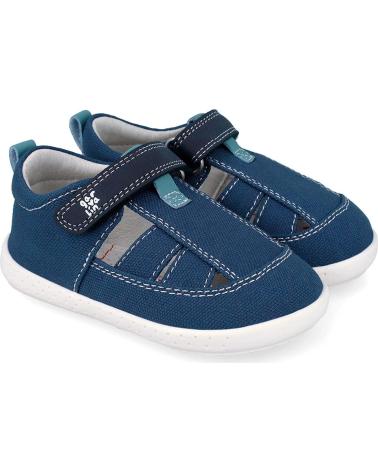 GARVALIN SANDALIAS RESPETUOSAS GARVALÍN 262341 LONA PETROLA556