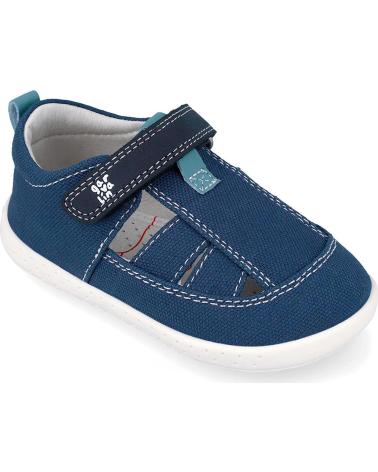 GARVALIN SANDALIAS RESPETUOSAS GARVALÍN 262341 LONA PETROLA556