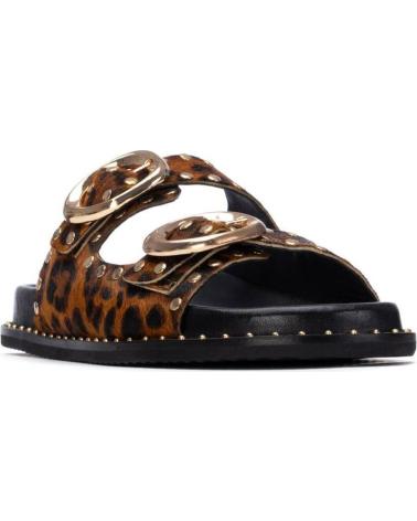 CARMELA SANDALIA CARMELA 163056 ESTAMPADO ANIMAL CON HEBILLAS LEOPARDO