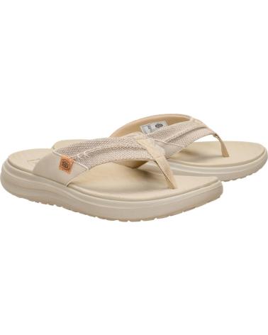 HEY DUDE SANDALIAS FINN FLIP BRAIDED BEIGE