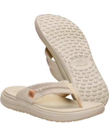 HEY DUDE SANDALIAS FINN FLIP BRAIDED BEIGE