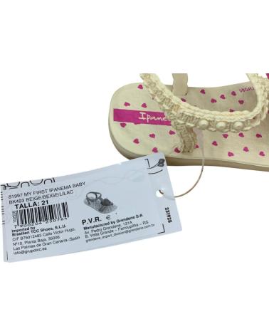 IPANEMA IPANEMA 81997 MY FIRST BABY SANDALS BEIGE BEIGE