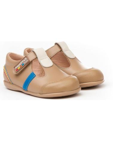 Zapatos de Niño ANGELITOS PEPITO SPORT PIEL 583 CAMEL