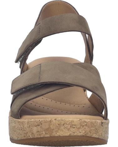 JOSEP SEIBEL SANDALIA EVITA-03 JOSEF SEIBEL EN PIEL NOBUCK TAUPE