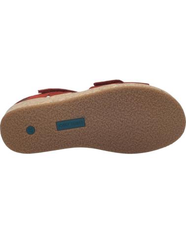JOSEP SEIBEL SANDALIAS JOSEF SEIBEL EVITA-03 EN NOBUCK ROJO