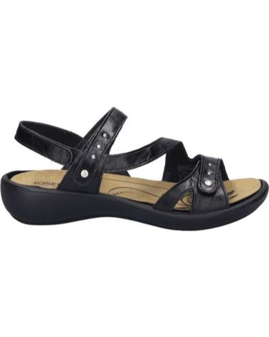 JOSEP SEIBEL SANDALIA IBIZA-70 CON TIRAS AJUSTABLES NEGRO