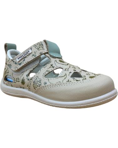 ZAPY SANDALIA CERRADA INFANTIL ZAPY ESTAMPADA BEIGE