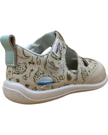 ZAPY SANDALIA CERRADA INFANTIL ZAPY ESTAMPADA BEIGE