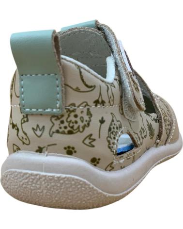 ZAPY SANDALIA CERRADA INFANTIL ZAPY ESTAMPADA BEIGE
