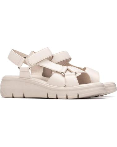 XTI SANDALIA PLATAFORMA 145398 HIELO MUJER CON VELCRO