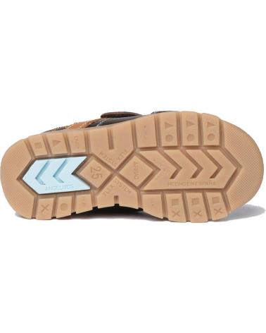 Stivaletti per Bambina e Bambino ANGELITOS BOTA SPORT PIEL 720 CHOCOLATE