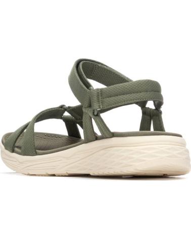 XTI SANDALIA DEPORTIVA XTI 145463 CON CIERRE DE VELCRO KAKI