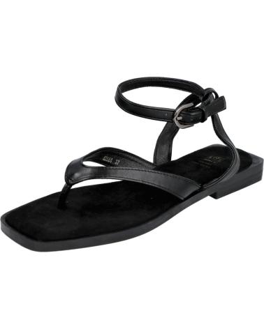 BUBBLE BOBBLE SANDALIAS PLANAS ESCLAVAS BUBBLE BOBBLE M2688 NEGRO