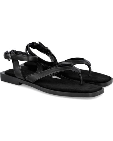 BUBBLE BOBBLE SANDALIAS PLANAS ESCLAVAS BUBBLE BOBBLE M2688 NEGRO